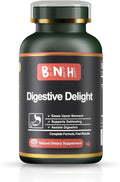 Digestive Delight - Balances Good &amp Bad Bacteria Naturally - Improved Nutrient Absorption - Microbiome - Excessive Gas - Bloating - Abdominal Pain &amp Discomfort - Gut Health - Probiotic Free -