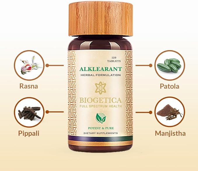 Biogetica Alklearant Cleanse Supports Healthy Digestive Function Increases Energy- 120 Tablets