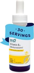 Klaire Labs SFI Health Vitamin B12 Liquid Drops 1mg - Methyl B12 Drops 1000mcg Active Methylcobalamin - Liquid Delivery for Efficient Absorption - Hypoallergenic (30ml / 1 fl oz)