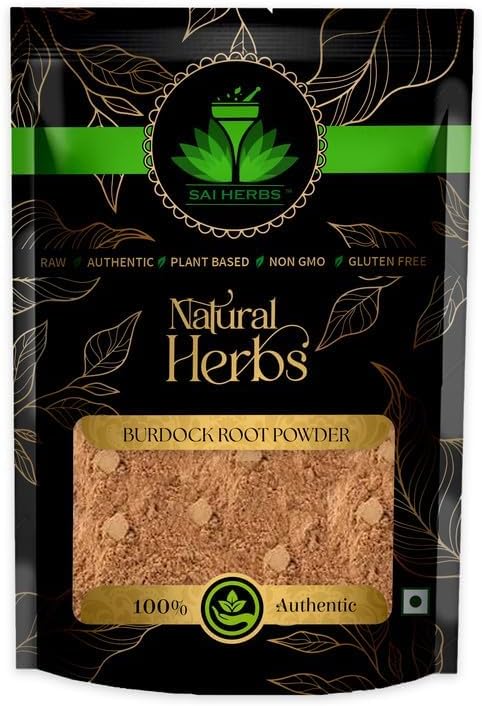 Viva Burdock Root Extract Powder - Rich in Antioxidants - Good for Skin - Pure &amp Natural (250 Grams)