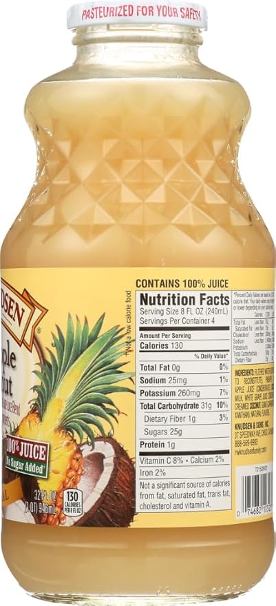 R.W. Knudsen Family BG17461 R.W. Knudsen Family Pineapple Coconut - 12x32OZ