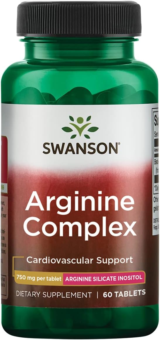 Swanson Ultra Arginine Complex 750mg 60 Tab