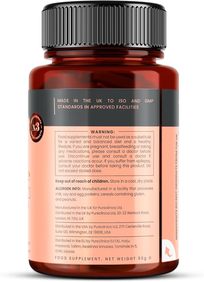 Ultra Pure Superba Krill Oil 500mg x 120 Capsules - Sourced in The Unpolluted Waters of Antarctic Providing a Rich Supply of Astaxanthin Omega 3 and Vitamin D