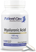 Patient One Hyaluronic Acid 100mg | Supplement to Support Hydrated Youthful Skin and Joint Health* | 120 Capsules