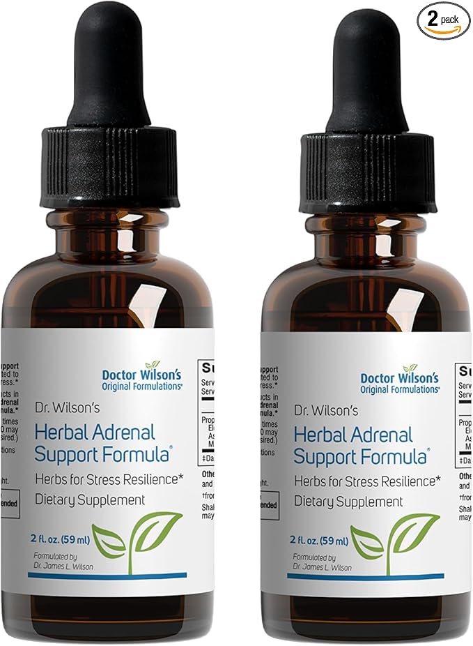 Doctor Wilson's Original Formulations 2-Pack Herbal Adrenal Support Formula 2 Liquid Ounces