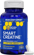 Creatine Monohydrate - 2500mg Creatine Capsules - 450mg Fenugreek Extract &amp 250mg Himalayan Pink Salt - Supports Brain Health Endurance &amp Muscle Building - Advanced Absorption Formula - 120 C