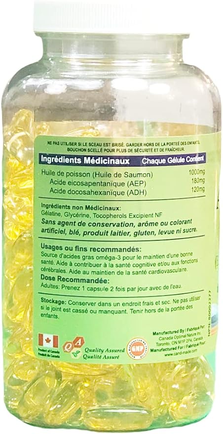 Alasika Deep Sea Fish Oil 1000mg Omega-3 180 Softgels
