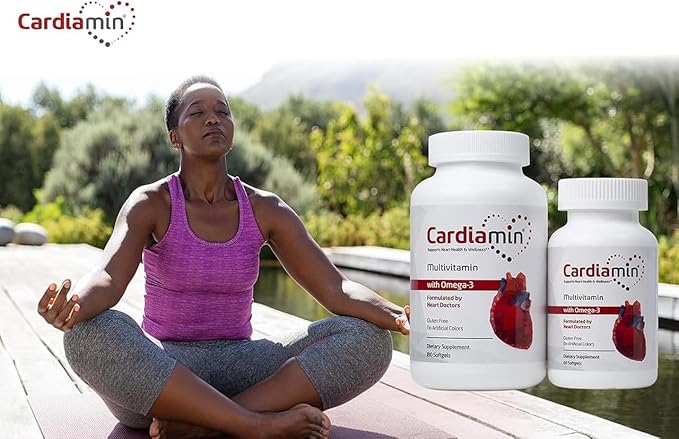 Cardiamin General Wellness Multivitamins 60 Softgels 30-Day Supply