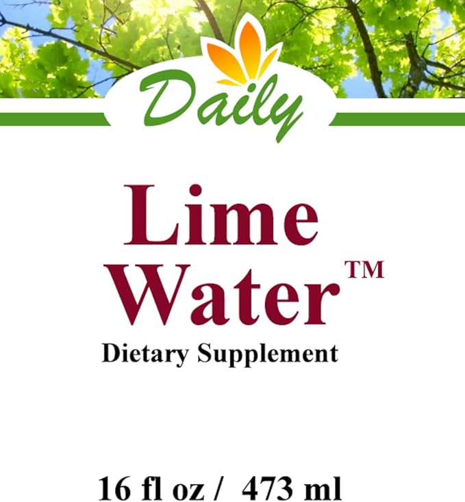 Daily's Lime Water™ (Saturated Calcium Hydroxide in Sulfer Water Solution) 16 fl oz