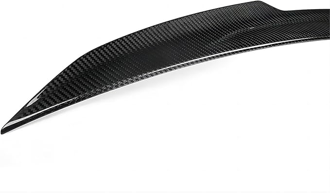 Dry Carbon Fiber Rear Trunk Spoiler Wing Lip Bootlid Compatible with Mercedes Benz 20-23 W118 CLA Class and CLA35 CLA45S X Style Decktail