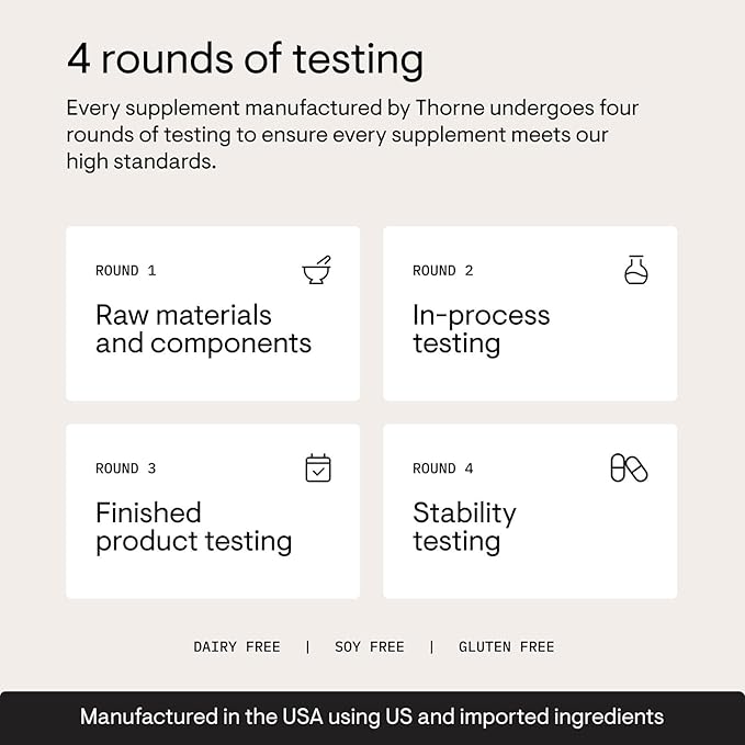 THORNE - Advanced DHA - Omega-3 Fish Oil Supplement with EPA &amp DHA in Triglyceride Form - Supports Brain Nerve Eye Blood Vessel &amp Heart Health* - Third-Party Certified - Gluten-Free - 60 So
