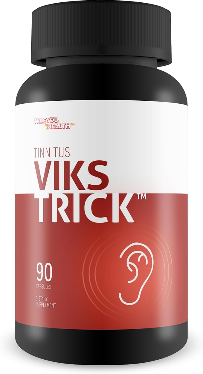 Tinnitus Viks Trick - Our Best Ear Ringing Remedy for Ear Ringing Relief - Healthy Hearing Supplement Natural Tinnitus Capsules - Help Reduce Swelling in Ears - Immune Support &amp Circulation Suppor