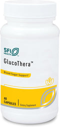 Klaire Labs SFI Health GlucoThera - Hypoallergenic Chromium Complex with Alpha-Lipoic Acid Banaba Extract &amp Vanadium (60 Capsules)