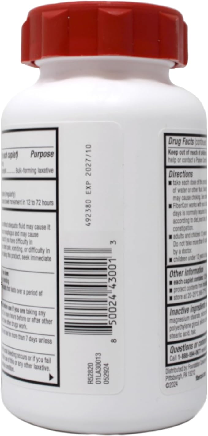Fibercon Caplets 140 Caplets (Pack of 2)