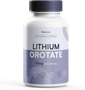 Lithium Orotate 10mg – Trace Mineral Lithium Supplement for Daily Balance &amp Cognitive Clarity – Low-Dose Highly Absorbable Formula – Vegan Non-GMO Capsules – 30 Count