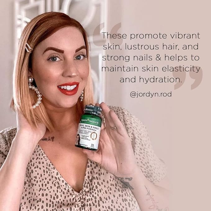 Purity Products - Hair Skin and Nails Super Formula30 Capsules