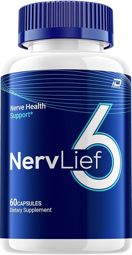 Nervlief 6 Capsules – Nervlief 6 Advanced Supplement Natural Blend Reviews (1 Pack - 60 Capsules)