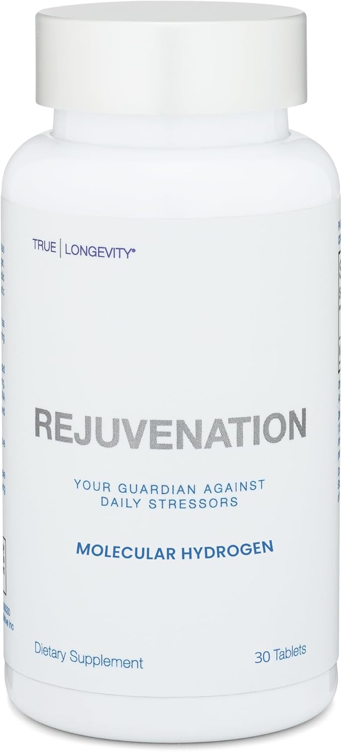 DRINK HRW Rejuvenation Molecular Hydrogen Water Tablets: 12 ppm H2 Patented USA Made IHSA-Certified Hydrogen &amp Magnesium Supplement. Supports Energy Recovery Cognitive Function (Unflavored 3