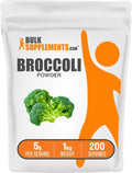 BulkSupplements.com Broccoli Powder - Broccoli Floret &amp Stalk Powder Sulforaphane Supplement - Vegan &amp Gluten Free 5g per Serving 1kg (2.2 lbs) (Pack of 1)