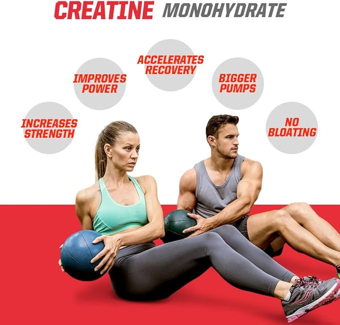 Undefined Nutrition Creatine Monohydrate by Brian Shaw (Unflavored 60 Servings) - Easy Mixing and Absorbing Micronized Creatine Monohydrate Powder - Supports Muscular Energy Power and Brain Health