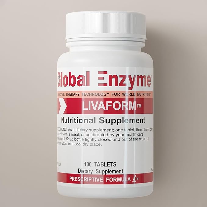 Livaform-Nutritional Support for The Liver-Includes Nucleic Acid and Peptides-Detox Support