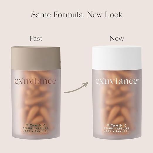EXUVIANCE Vitamin C Serum Maximum Effective Strength Single-use Capsules 60 ct.