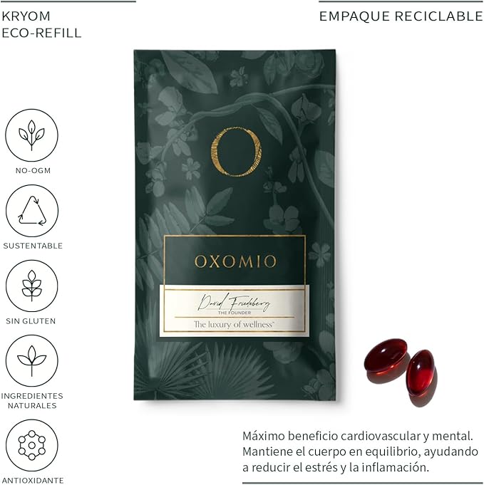 OXOMIO Antarctic Essential (300 Capsules (Glass Bottle))