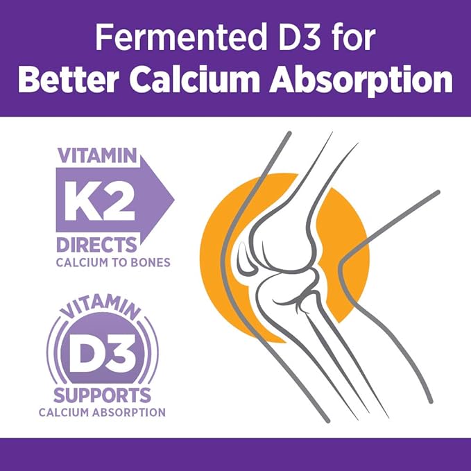 New Chapter Calcium Supplement - Bone Strength Whole Food Calcium with Vitamin K2 + D3 + Magnesium Vegetarian Gluten Free 90 Count (1 month supply)