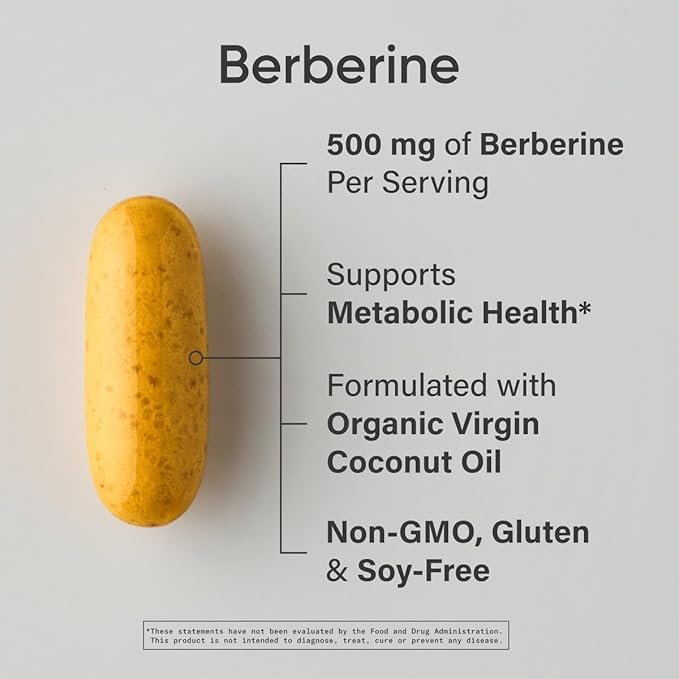 Sports Research® Multivitamins Pack - Berberine 500mg Supplement with Coconut Oil + Vitamin D 5000iu &amp Mk7 Vitamin K 100mcg + Turmeric Curcumin C3 Complex