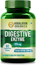 Digestive Enzyme with Bromelain &amp Papain Supplement | Supports Digestion and Better Absorption of Nutrients - Pack of 1(90 Tablets)