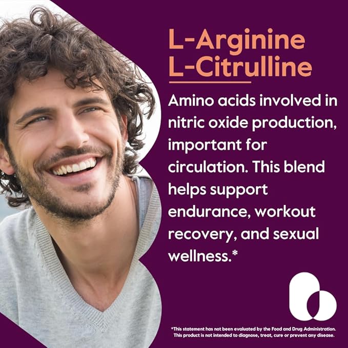 BESTVITE L-Arginine L-Citrulline 500mg / 250mg Vegan (240 Vegetarian Capsules) - No Stearates - No Dicalcium Phosphate - Non GMO - Gluten Free