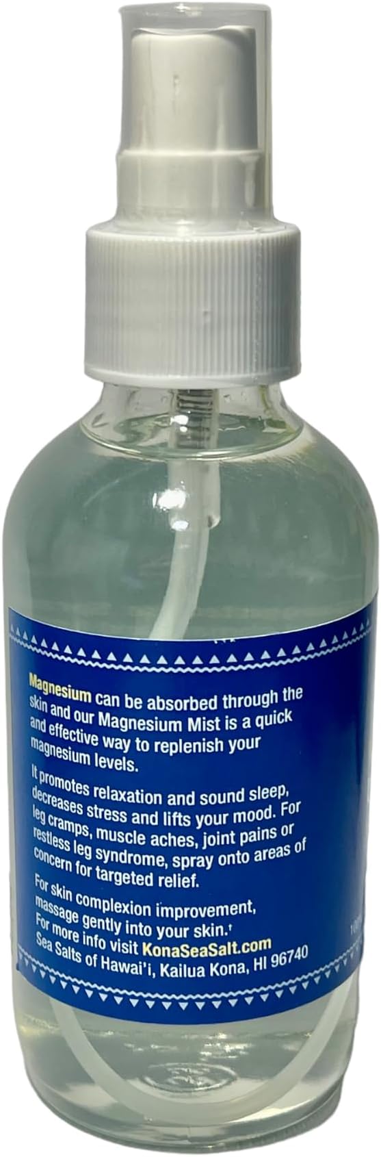 Pure Hawaii Deep Ocean Magnesium Mist Spray 100% Pure &amp Natural 4oz. Bottle – Pure Magnesium Chloride – Made in Hawaii