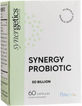 Synergy Probiotic Supplement 50 Billion CFU 60 Capsules Multi-Strain Blend Kosher