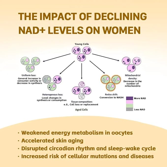NMN 18000 480mg - 99% Pure Nicotinamide Mononucleotide Supplement with Resveratrol Nobel Laureate Developed Third-Party Tested Increased NAD+ Levels Healthy Aging 60-Day Supply 1pcs