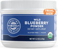 Vimergy Wild Blueberry Powder –Protects Brain Health* - Supports Cardiovascular Function* – Organic Vegan &amp Gluten-Free – 120g