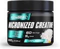 PrimeGENIX Micronized Creatine Monohydrate Powder - 300g Creatine Powder with 60 Servings to Support Strength Endurance and Recovery - Perfect Fitness Supplement for Muscle Building