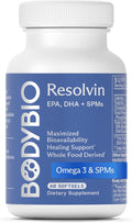 BodyBio Resolvin - Specialized Pro-resolving Mediators SPMs with Herring Caviar Extract - Support Healthy Inflammation Response Skin Repair Joint Comfort &amp Brain Health