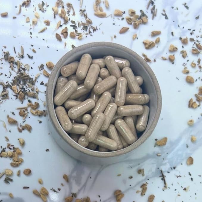 Elanen Naturals Liu Wei Di Huang Wan Rehmannia 6 Six Flavor Rehmannia 100 Vegetable Capsules