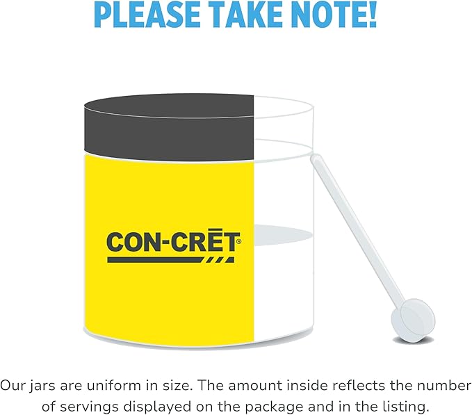 CON-CRET Creatine HCl Powder | Muscle Cognitive Cellular Energy Support | No Bloating or Cramps | USA Made &amp NSF Certified | Lemon Lime (100 Serving)