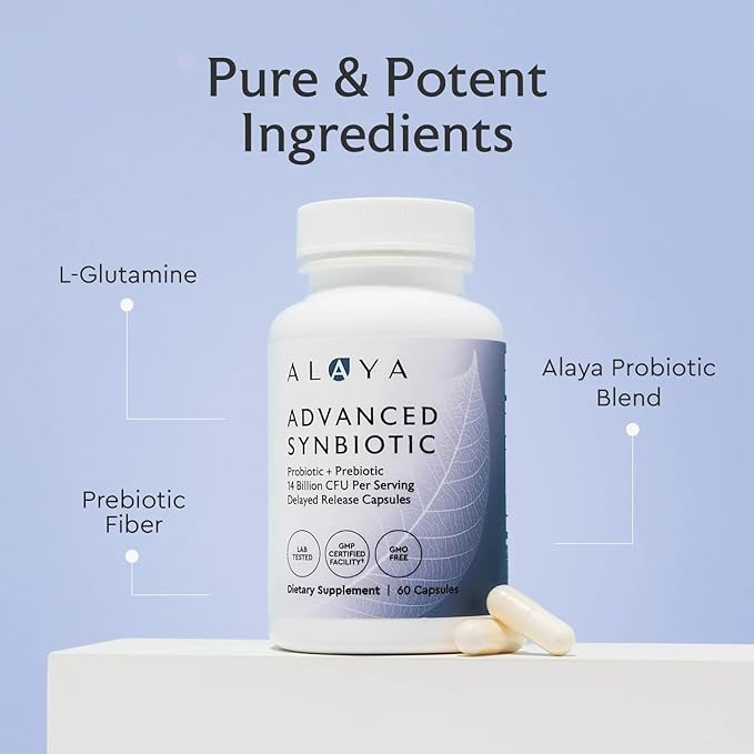 Alaya Multi Collagen Powder (Unflavored) + Advanced Synbiotic + Organic Green Superblend (Mixed Berry) for Gut Skin &amp Daily Wellness - Foundation Starter Bundle