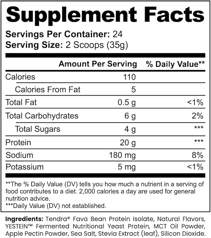 Plantora Plant Protein Powder | 29.77 oz