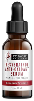 Resveratrol Anti-Oxidant Serum - Combat Aging with Antioxidants from Tea Polyphenols &amp Resveratrol - 1 fl oz - Cosmesis