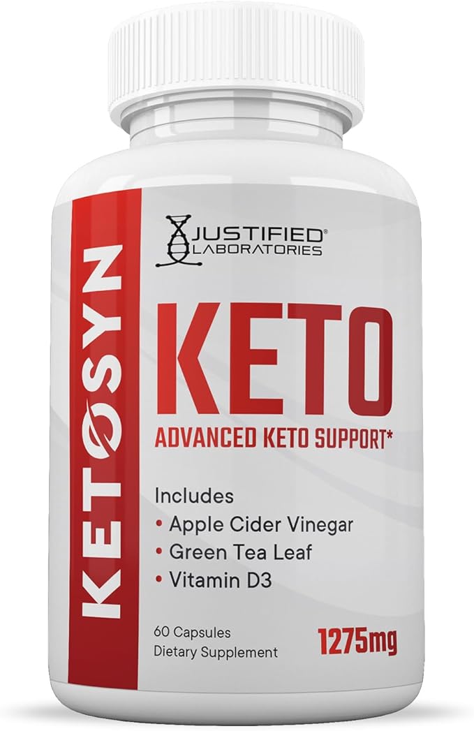 (3 Pack) Ketosyn Keto ACV Pills 1275MG Keto Support Blend Capsule Alternative to Keto ACV Gummies Formulated with Apple Cider Vinegar Extra Virgin Olive Oil Powder Green Tea Leaf 180 Capsules
