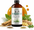 3-in-1 Live Liquid Probiotic &amp Prebiotic with Postbiotic | Refrigerated Live Cultures for Women &amp Men | 10 Strains &amp 18 Herbs for Complete Gut Health &amp Microbiome Support (16 fl oz) (1