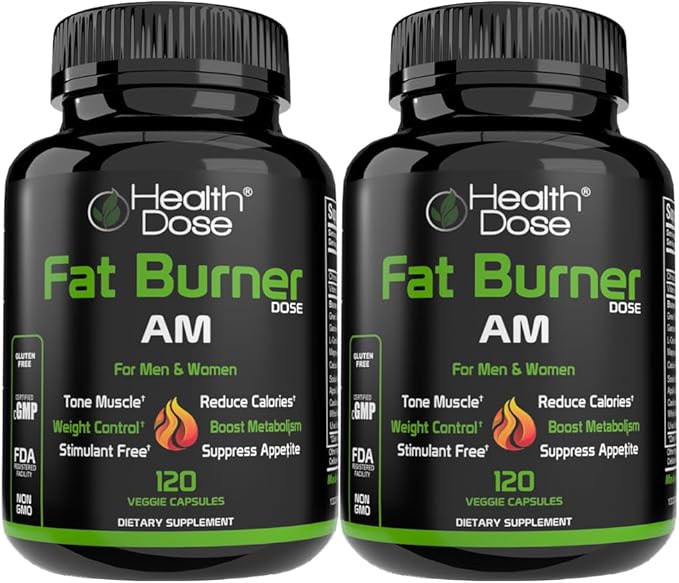 Health Dose AM Dietary Supplement Softgels Daily Morning Formula with Carefully Selected Ingredients Designed to Complement a Balanced Lifestyle and Wellness Routine 120 Softgels Each Pack of 2