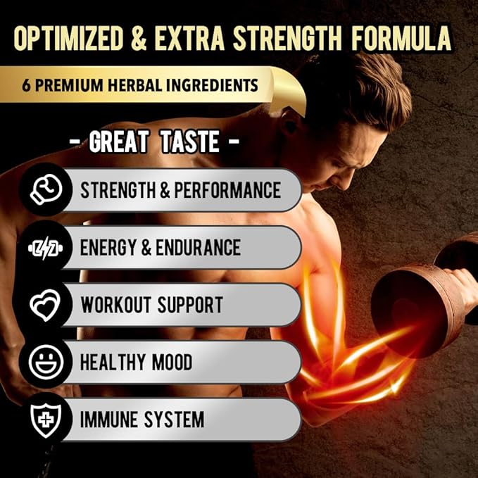 DAIKEN Peruvian Maca Root Powder Extra Strength 15000 mg Gelatinized Black Red Yellow Maca Blend with L-Arginine (2500 mg) for Men and Women Superior Absorption Vegan Lab Tested - 22 Packets
