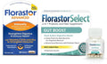 Florastor Gut &amp Immunity Boost Bundle - 30 ct. Gut Boost Daily Probiotic &amp Prebiotic + 30 ct. Immunity Boost &amp Support Daily Probiotic – Saccharomyces Bouldari for optimal Digestion &amp