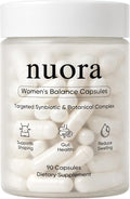 Nuora Gut Health Capsules with Berberine Nuora Gut Biofilm Probiotic Ritual Promotes Metabolism &amp Gut Health Vegan Non-GMO for Women 90 Capsules (1)