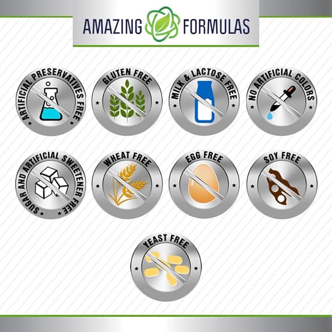 Amazing Formulas Bromelain Supplement | 2000 Mg Per Serving | 120 Tablets | Non-GMO | Gluten Free | Made in USA (Pack of 2)
