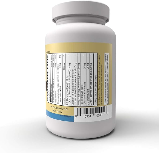 Priority One Vitamins 5 Hydroxy GABA (Gamma Aminobutyric Acid) (5HTP)* 90 Vegetarian Capsules
